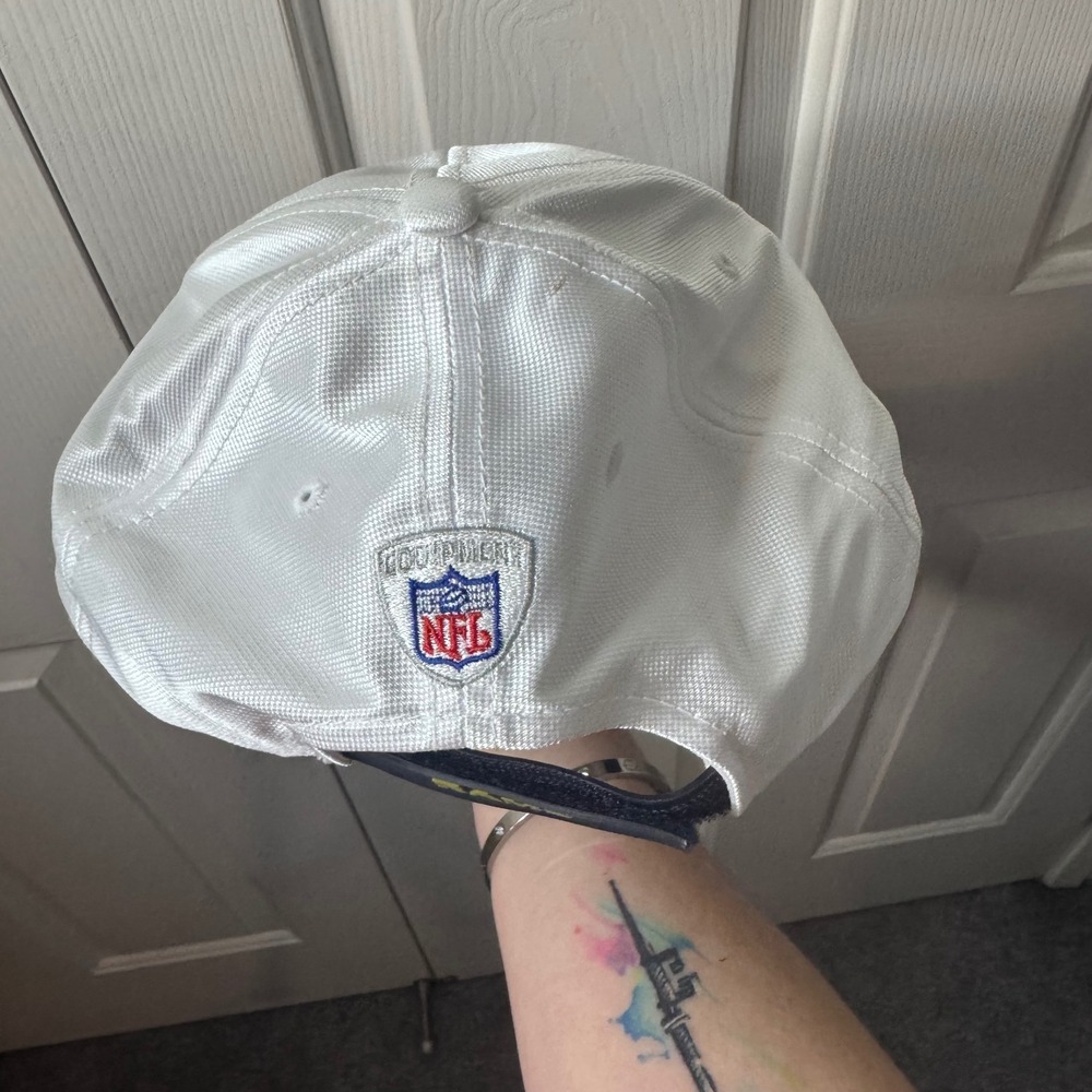 St Louis Rams Reebok NFL Equipment Strapback Hat‎ Ribbed Rubber Bill New Flawed - Picture 11 of 12